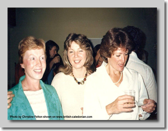 Sandra Clegg, Chris Wakelam (centre), Ann-Marie Fagan